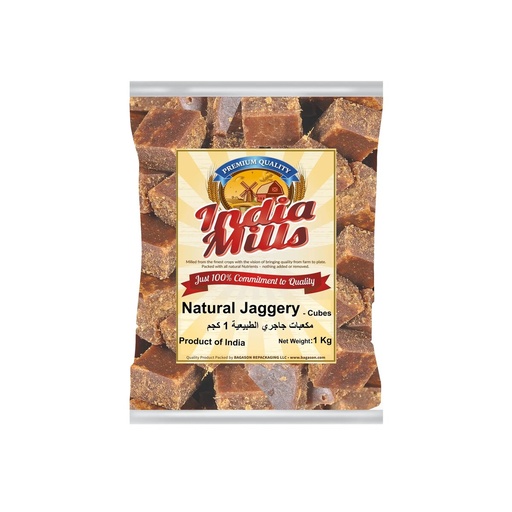 [IM-181] INDIA MILLS Jaggery Cubes 1kg