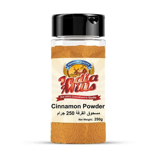 [IM-123] INDIA MILLS Jar CINNAMON POWDER (24x250g)