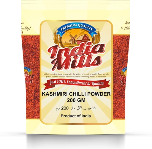 [IM-180] INDIA MILLS KASHMIRI CHILLI POWDER 200GMS
