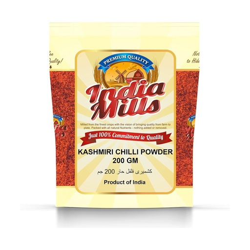 [IM-180] INDIA MILLS KASHMIRI CHILLI POWDER 200GMS