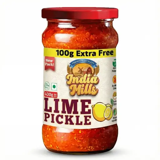 [IM-158] INDIA MILLS Lime Pickle (12x400G)