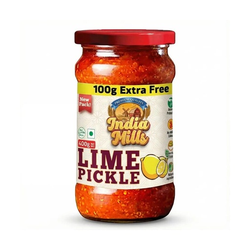 [IM-158] INDIA MILLS Lime Pickle (12x400G)