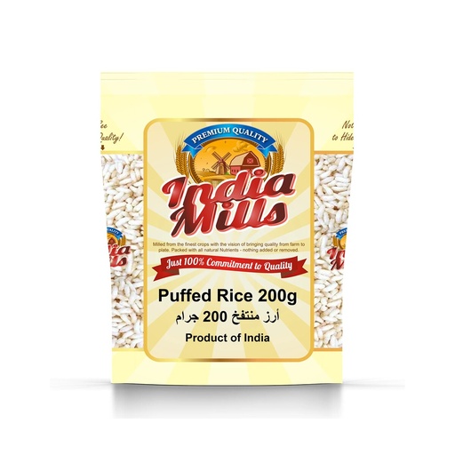 [IM-096] INDIA MILLS PUFFED RICE (24x200g)