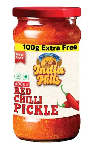 [IM-153] INDIA MILLS Red Chilli pickle (12x400G)