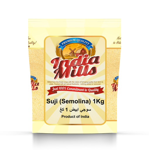 [IM-118] INDIA MILLS SUJI WHITE (24x1Kg)