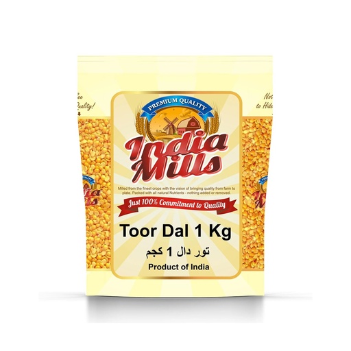 [IM-047] INDIA MILLS TOOR DAL (12X1KG)