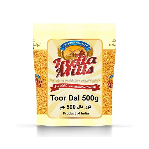 [IM-034] INDIA MILLS TOOR DAL (20X500GM)