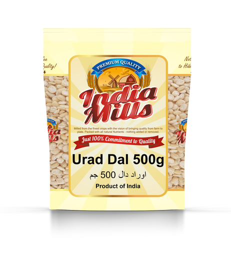 [IM-036] INDIA MILLS URAD DAL (20X500GM)