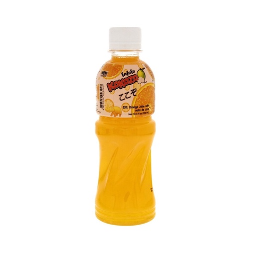 [KZ-6] Kokozo Orange Juice With Nata De Coco (320ml X 48)