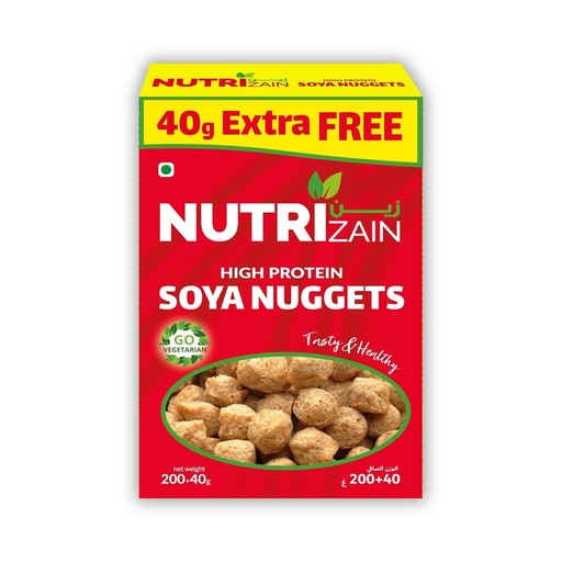 [NS-03] Nutrizain Soya Chunks (Soya Wadi/Nuggets) (20x240g)