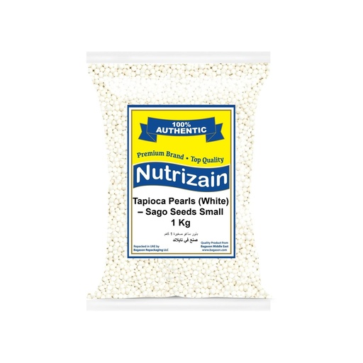 [NUT-35] Nutrizain Tapioca Pearl Sago Small (12x1kg)