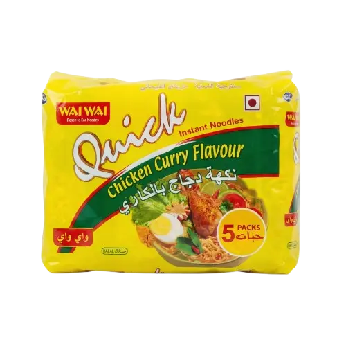 [WW-5] Wai Wai Quick Chicken Curry (12x5x75Gm)