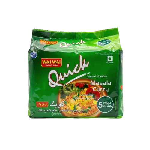 [WW-4] Wai Wai Quick Veg Masala Curry (12x5x75Gm)
