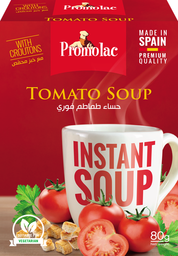 [PRL-013] PROMOLAC Instant Tomato Soup (12x80g)