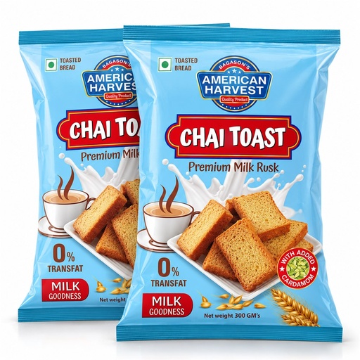 [OP-148] AH Premium Milk Toast 300g 2pack