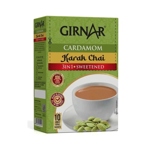 [GIR-06] Girnar Cardamom Premix 3in1 (10 Sachets)(140gx36)