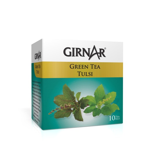 [GIR-17] Girnar Green Tea Tulsi(10 TeaBags)(24x12g)