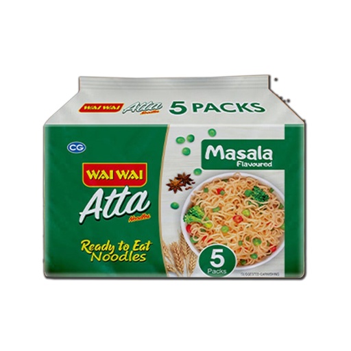 [WW-17] Wai Wai Atta Veg Flavour(12x5x75Gm)