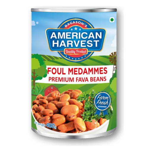 [AH-178] AH Fava Beans (Foul Medammas Plain)(24x400g)