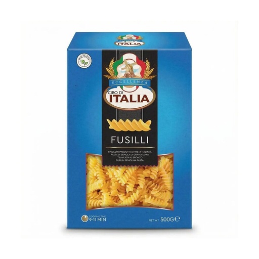 [CIB-001] Cibo Di Italia Pasta Fusilli (16x500g)