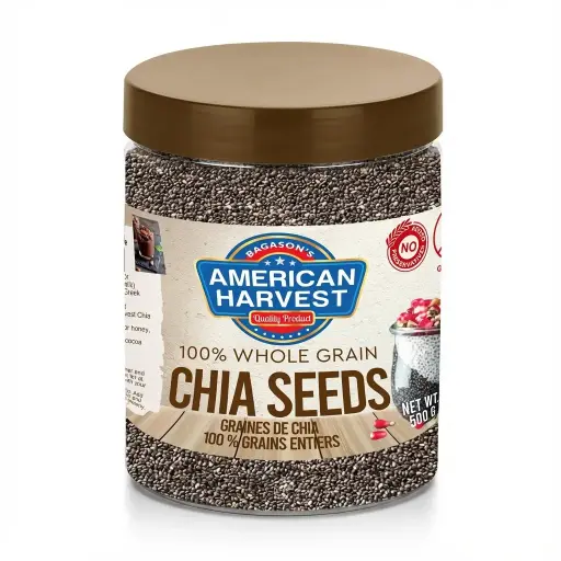 [AH-186] AH CHIA SEEDS (24x500g) Jar