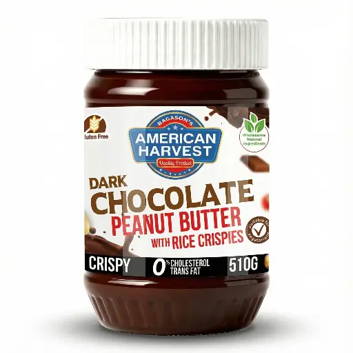 [AH-189] AH Chocolate Peanut Butter w/Rice Crispies (12x510g)