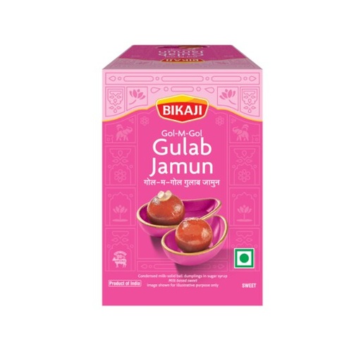 [BIK-29] Bikaji Gol-M-Gol Gulab Jamun (12x1000G)