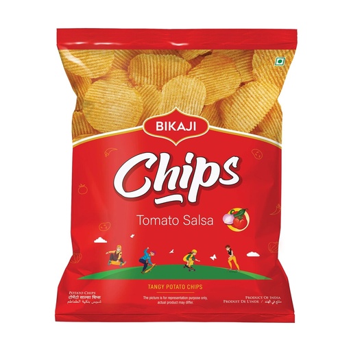 [BIK-39] Bikaji Potato Chips Tomato Salsa (90x40G)