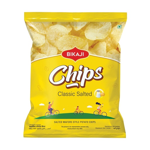 [BIK-40] Bikaji Potato Chips Classic Salted (90x40G)
