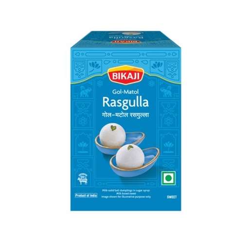 [BIK-28] Bikaji Rasgulla Gol Matol (12x1000G)