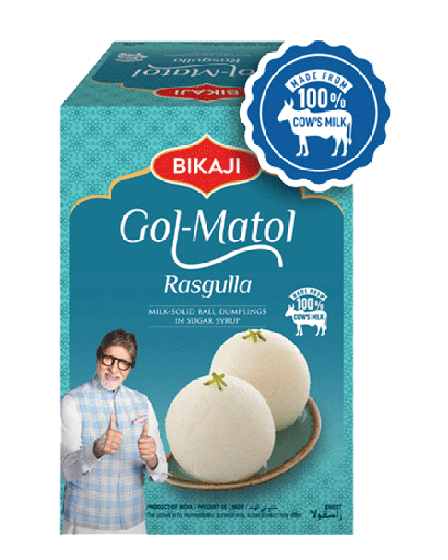 [BIK-28] Bikaji Rasgulla Gol Matol (12x1000G)