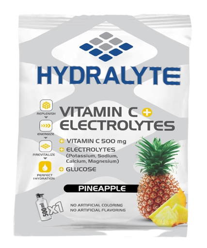 [HYD-33] Hydralyte Electrolyte Powder Pineapple (300x10g)