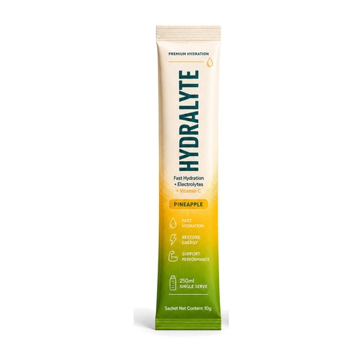 [HYD-33] Hydralyte Electrolyte Powder Pineapple (300x10g)