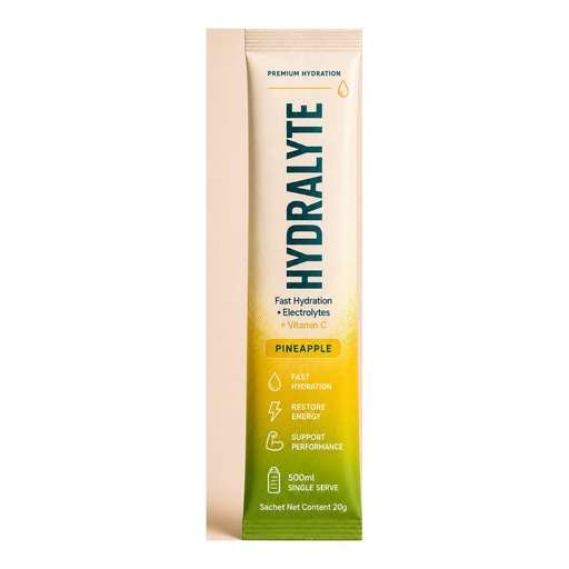 [HYD-34] Hydralyte Electrolyte Powder Pineapple (200x20g)