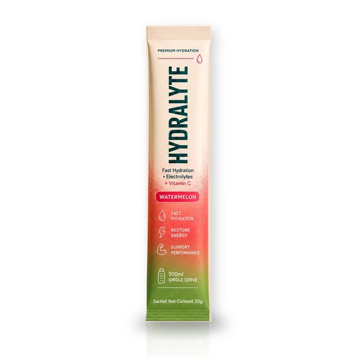 [HYD-36] Hydralyte Electrolyte Powder Watermelon (8x25x20g)