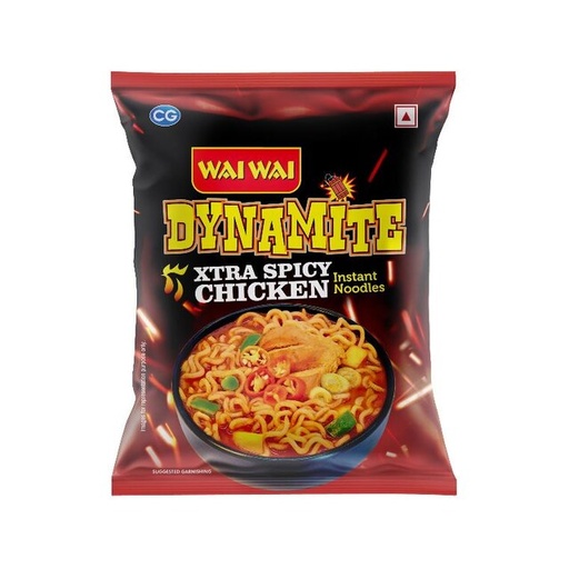 [WW-18] Wai Wai Dynamite Chicken Noodles - Extra Spicy (10x100g)