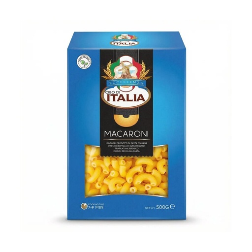 [CIB-002] Cibo Di Italia Pasta Macaroni (16x500g)