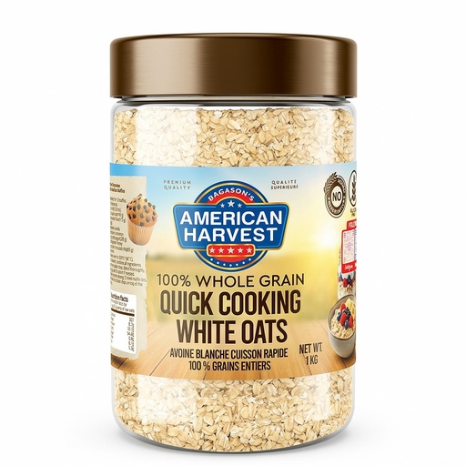 [AH-200] AH White OATS (12x1kg) JAR
