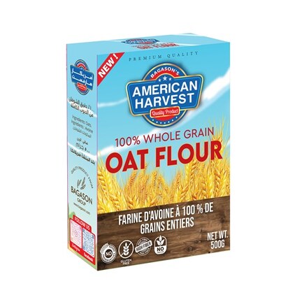[AH-202] AH Oat Flour (24x500g)