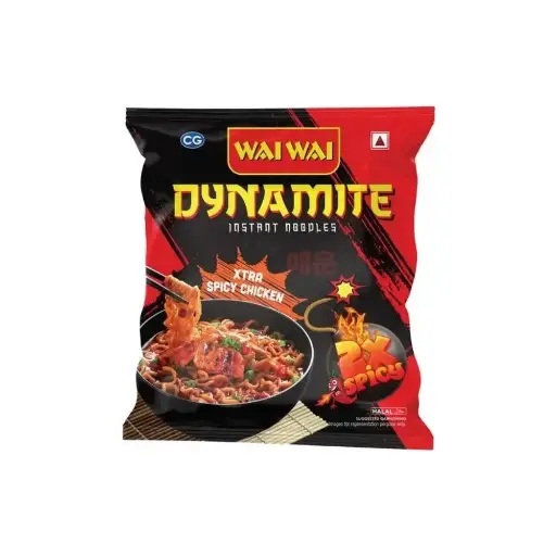 [WW-23] Wai Wai Dynamite Noodles - Xtra Spicy Chicken (12x10x100g)