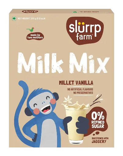 [SLF-16] Slurrp Farms Magic Milk Mix - Vanilla (20x250 gms)