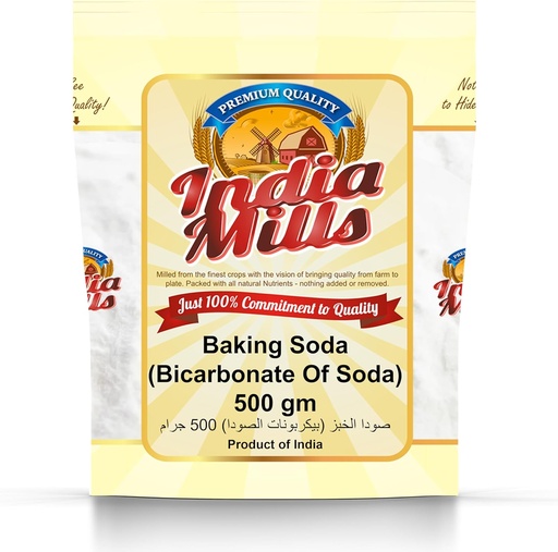 [IM-210] INDIA MILLS Bicarbonate of Soda/ BAKING SODA 500G
