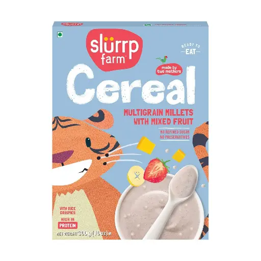 [SLF-27] Slurrp Farm Multigrain Millets and Mixed Fruit with Milk (20x200g)