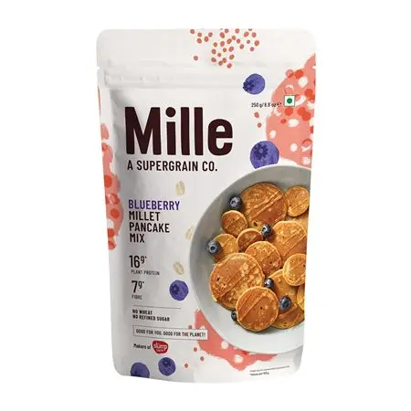 [MIL-08] Mille Pancake Mix: Blueberry (40x250g)