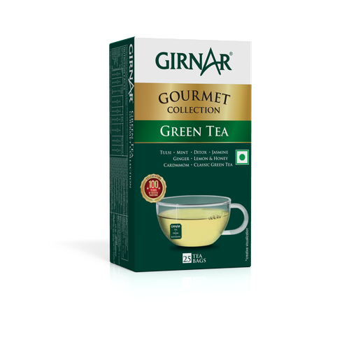 [GIR-41] Girnar Green Tea Gourmet Collection (25 TeaBags) (12x25g)