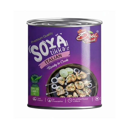 [DT-06] Desi Treat Soya Tikka - Italian(12x800g)