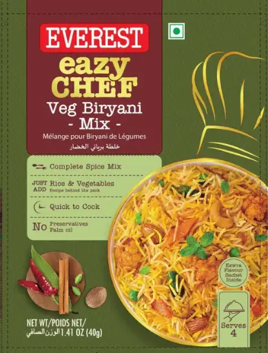[EVE-69] Everest Eazy Chef-Veg Biryani Mix (60x40gm) 